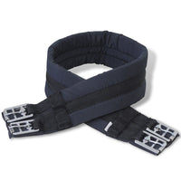 Set Sella Equitazione 17,5" in pelle naturale Nera 18 cm 5-in-1 90645