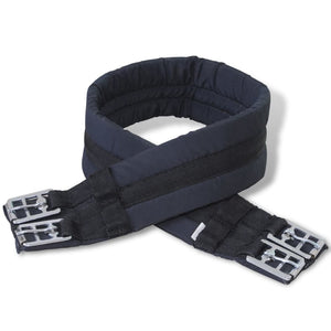 Set Sella Equitazione 17,5" in pelle naturale Nera 18 cm 5-in-1 90645