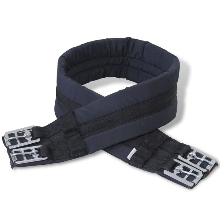 Set Sella Equitazione 17,5" in pelle naturale Nera 18 cm 5-in-1 90645