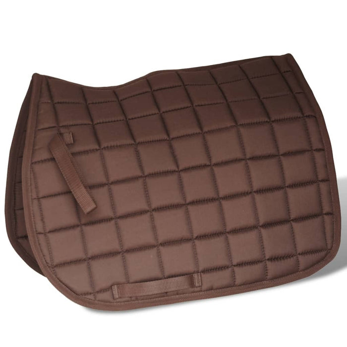 Set Sella Equitazione 17,5" in pelle naturale Marrone 18 cm 5-in-1 90648