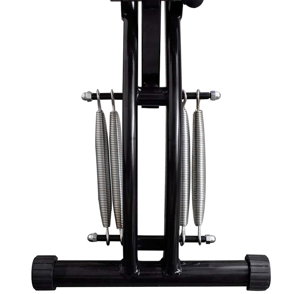 Tonificatore per Pancia a Forma di L Manuale Nero, arancione 90630