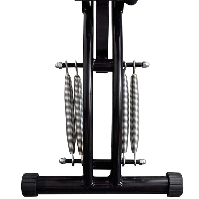 Tonificatore per Pancia a Forma di L Manuale Nero, arancione 90630