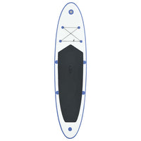 Set Tavola da SUP e Surf Gonfiabile Blu e Bianco  cod mxl 65994