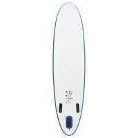 Set Tavola da SUP e Surf Gonfiabile Blu e Bianco  cod mxl 65994
