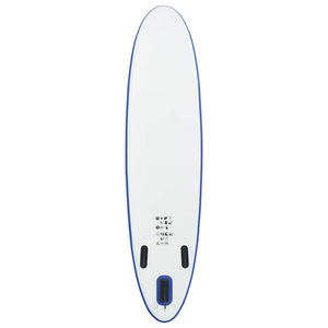 Set Tavola da SUP e Surf Gonfiabile Blu e Bianco  cod mxl 65994