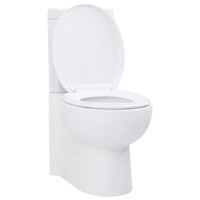 Vaso WC in Ceramica da Bagno ad Angolo Biancocod mxl 82866