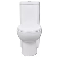 WC ad angolo in ceramica vaso wc bianco copriwater 02_0003559