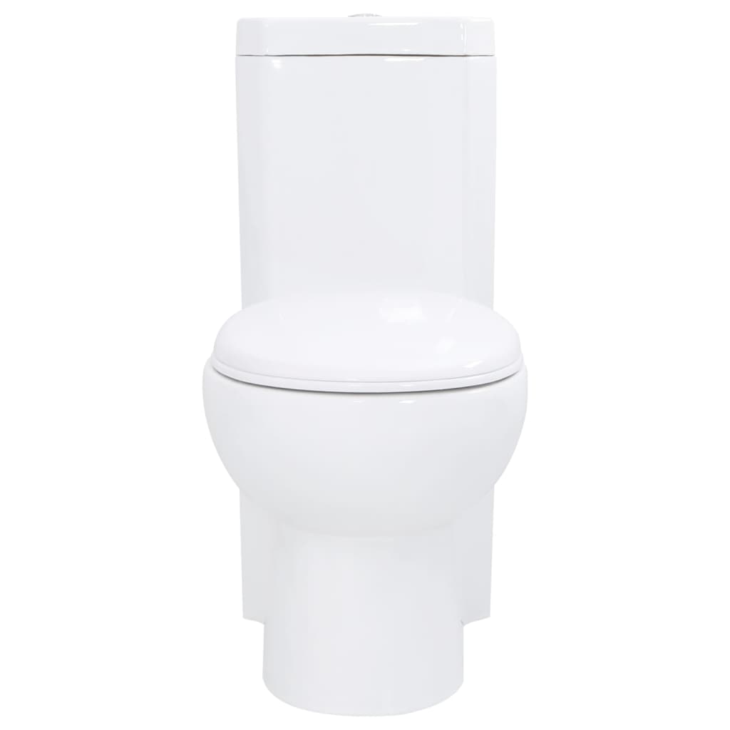 Vaso WC in Ceramica da Bagno ad Angolo Biancocod mxl 82866