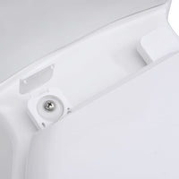 Vaso WC in Ceramica da Bagno ad Angolo Bianco 141133
