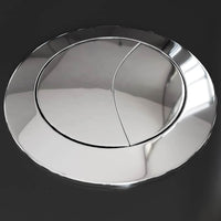 Vaso WC in Ceramica da Bagno Rotondo Base con Scarico Nero 141136