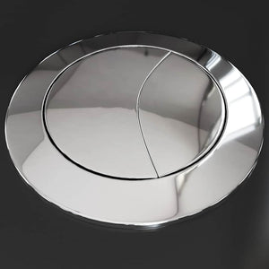 Vaso WC in Ceramica da Bagno Rotondo Base con Scarico Nero 141136