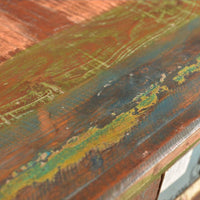 Armadietto in Legno di Recupero con 4 Cassetti  cod mxl 68951