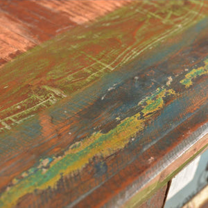 Armadietto in Legno di Recupero con 4 Cassetti  cod mxl 68951