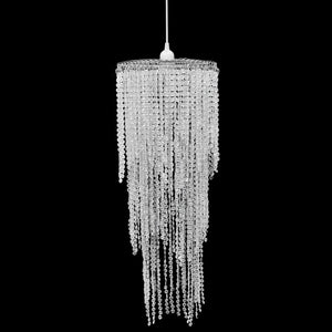 Lampadario Sospeso in Cristallo 26 x 70 cm  cod mxl 42017