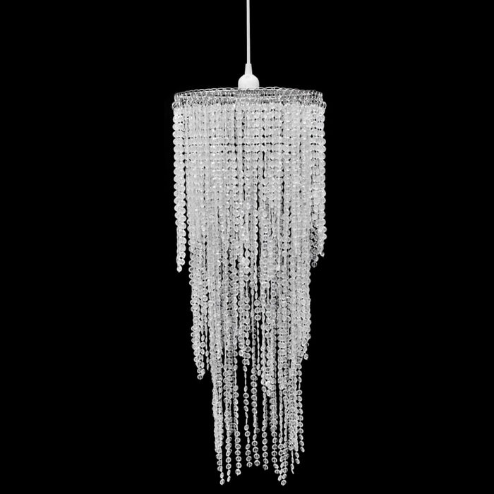 Lampadario Sospeso in Cristallo 26 x 70 cm  cod mxl 42017