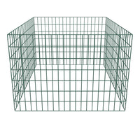 Compostiera da Giardino Quadrata a Rete 100 x 100 x 70 cm 141206