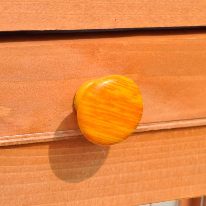 Gabbia da esterno grande 142 x 50 x 101 cm in legno marrone 02_0000602