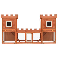 Conigliera all'Aperto Grande Gabbia Animali Piccoli 2 Casette cod mxl 40801