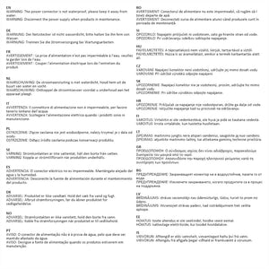 Lampada da Acquario a LED 48 cm Bianca 41214