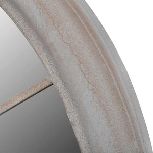 Specchio da Giardino-Specchio Decorativo-Specchio Esterno Rustico con Arcata 69x89cm Interni Esterni