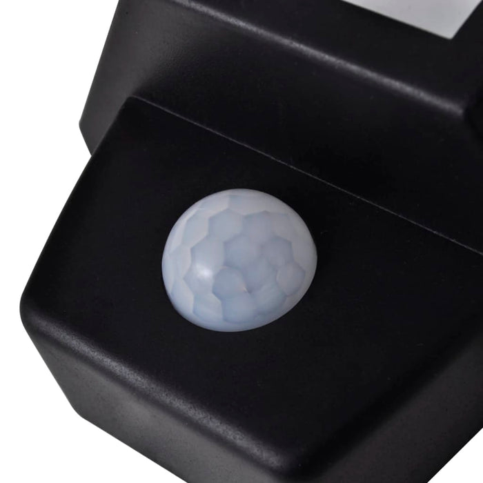 Lampada da parete da giardino solare con sensore di movimento 2 pezzi cod mxl 77771