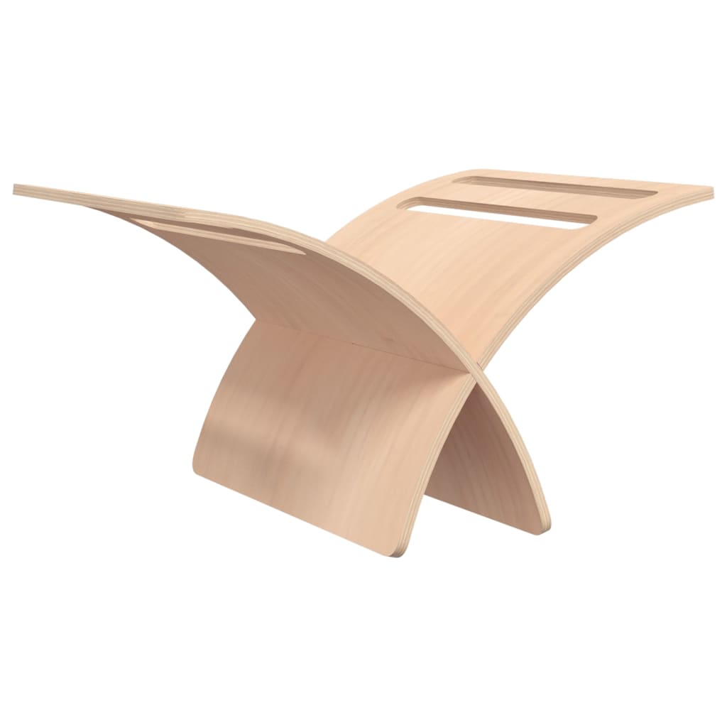 Portariviste da Pavimento in Legno Colore Naturale  cod mxl 77101