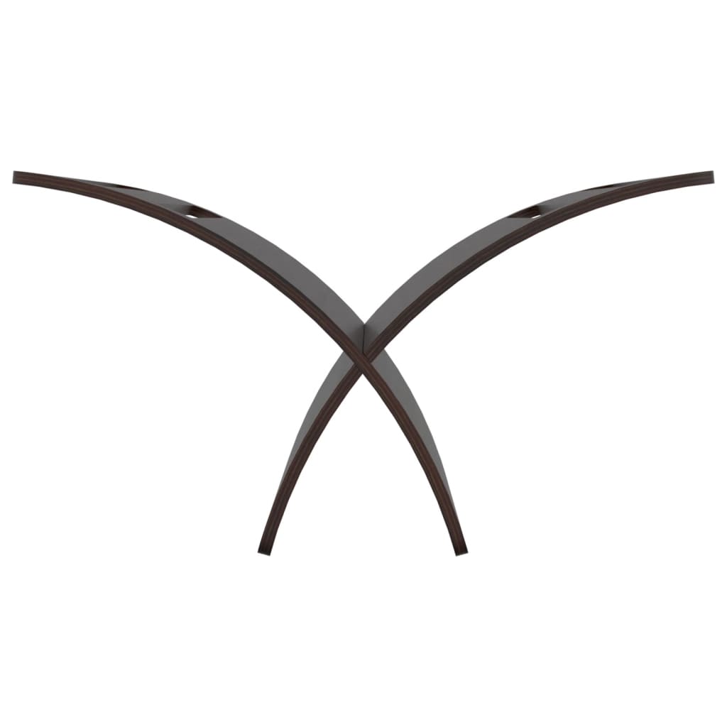 Portariviste da Pavimento in Legno Marrone 241218