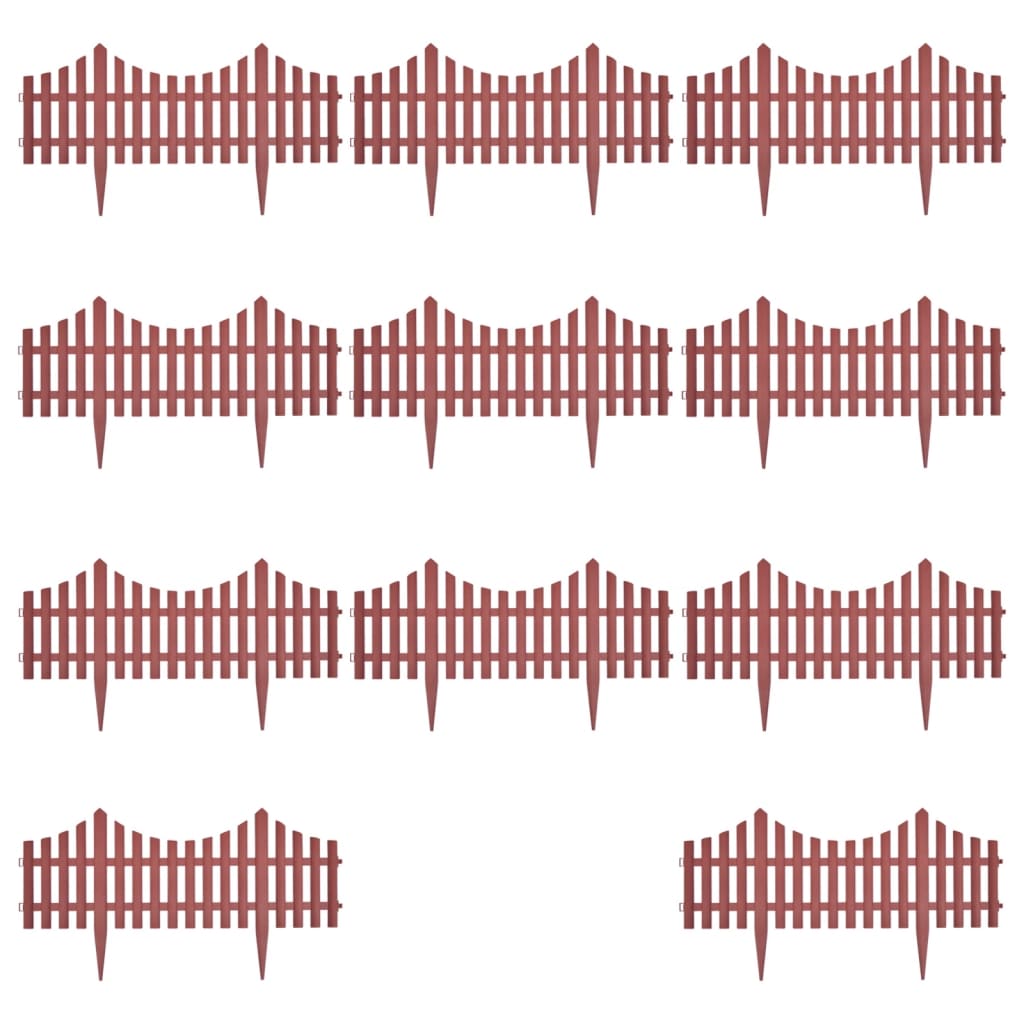 Divisori Prato 17 pz 10 m Marroni cod mxl 23550