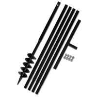 Trapano da Terra con Manico 100 mm Tubo di Prolunga Acciaio 5 m cod mxl 77915