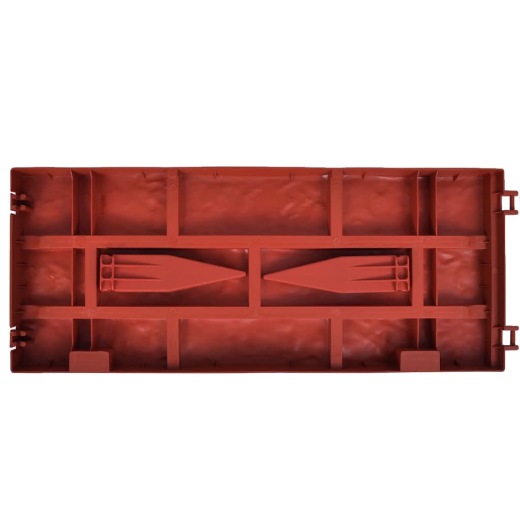 Divisorio per Prato con Design a Mattoni 11 pz 141257