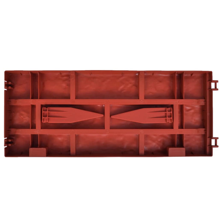 Divisorio per Prato con Design a Mattoni 11 pz 141257