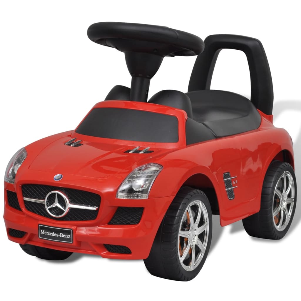 Auto rossa per bambini mercedes benz 02_0005257