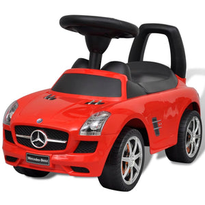 Auto rossa per bambini mercedes benz 02_0005257