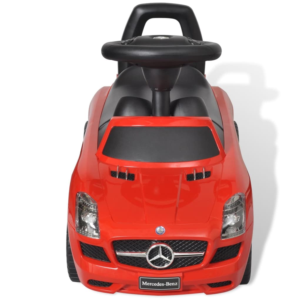Auto rossa per bambini mercedes benz 02_0005257