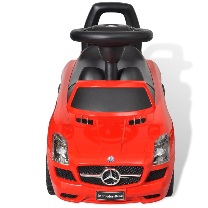 Auto rossa per bambini mercedes benz 02_0005257