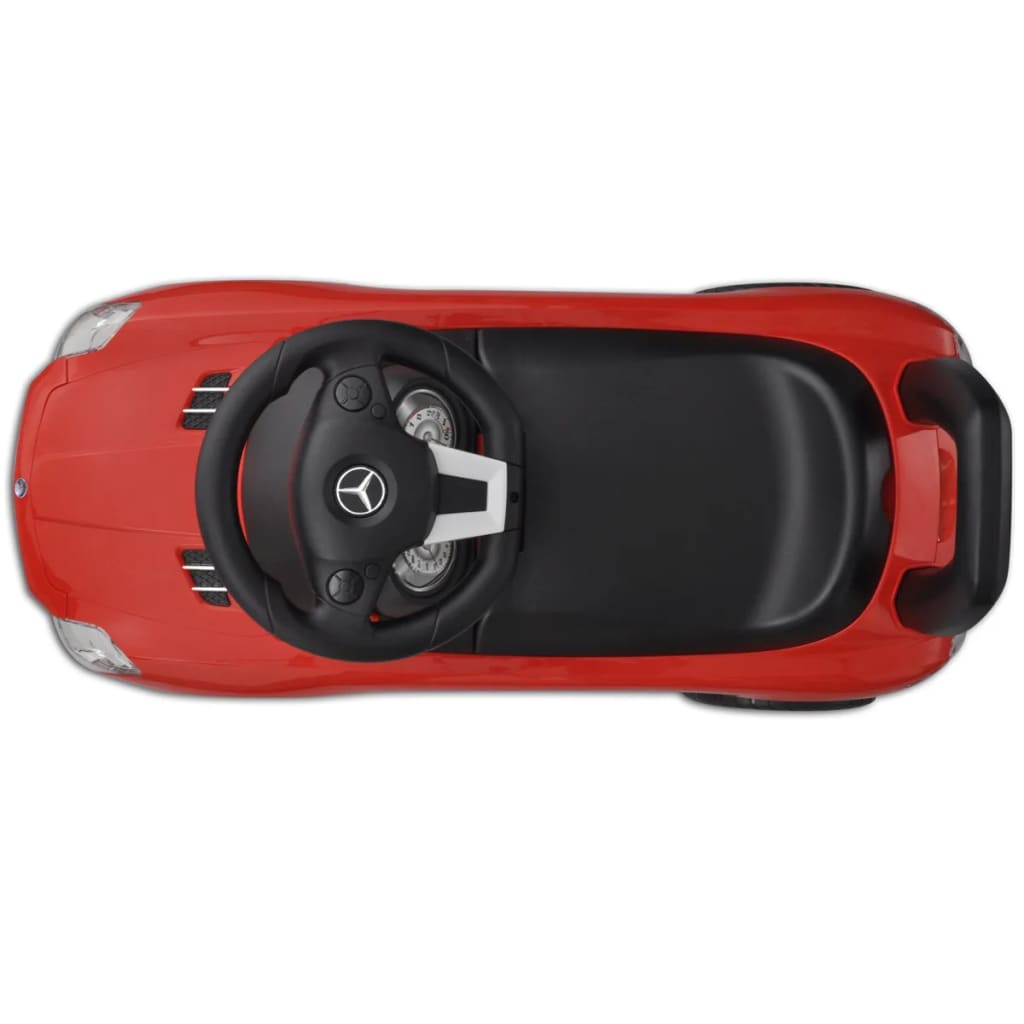 Auto rossa per bambini mercedes benz 02_0005257