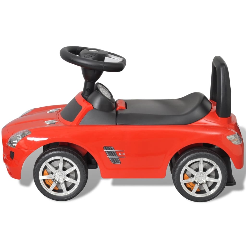 Auto rossa per bambini mercedes benz 02_0005257