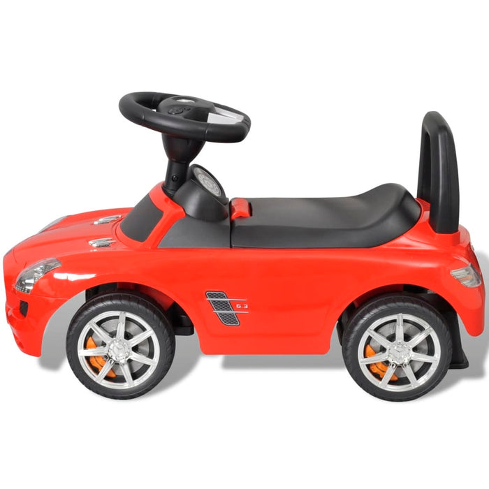 Auto rossa per bambini mercedes benz 02_0005257