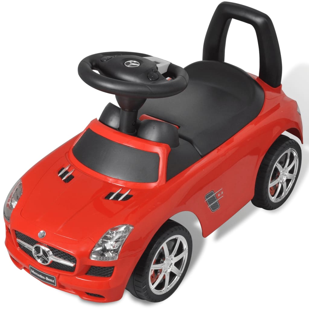 Auto rossa per bambini mercedes benz 02_0005257