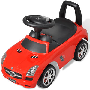 Auto rossa per bambini mercedes benz 02_0005257