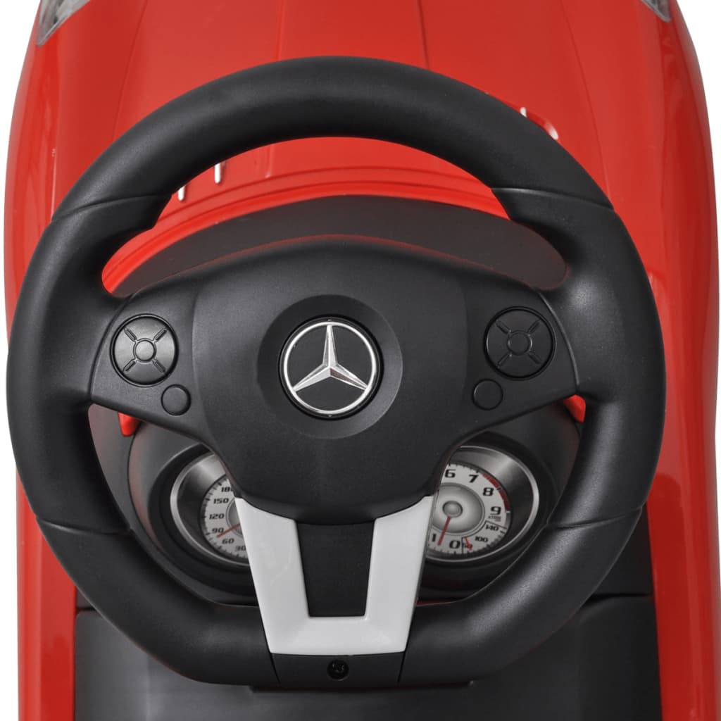 Auto rossa per bambini mercedes benz 02_0005257