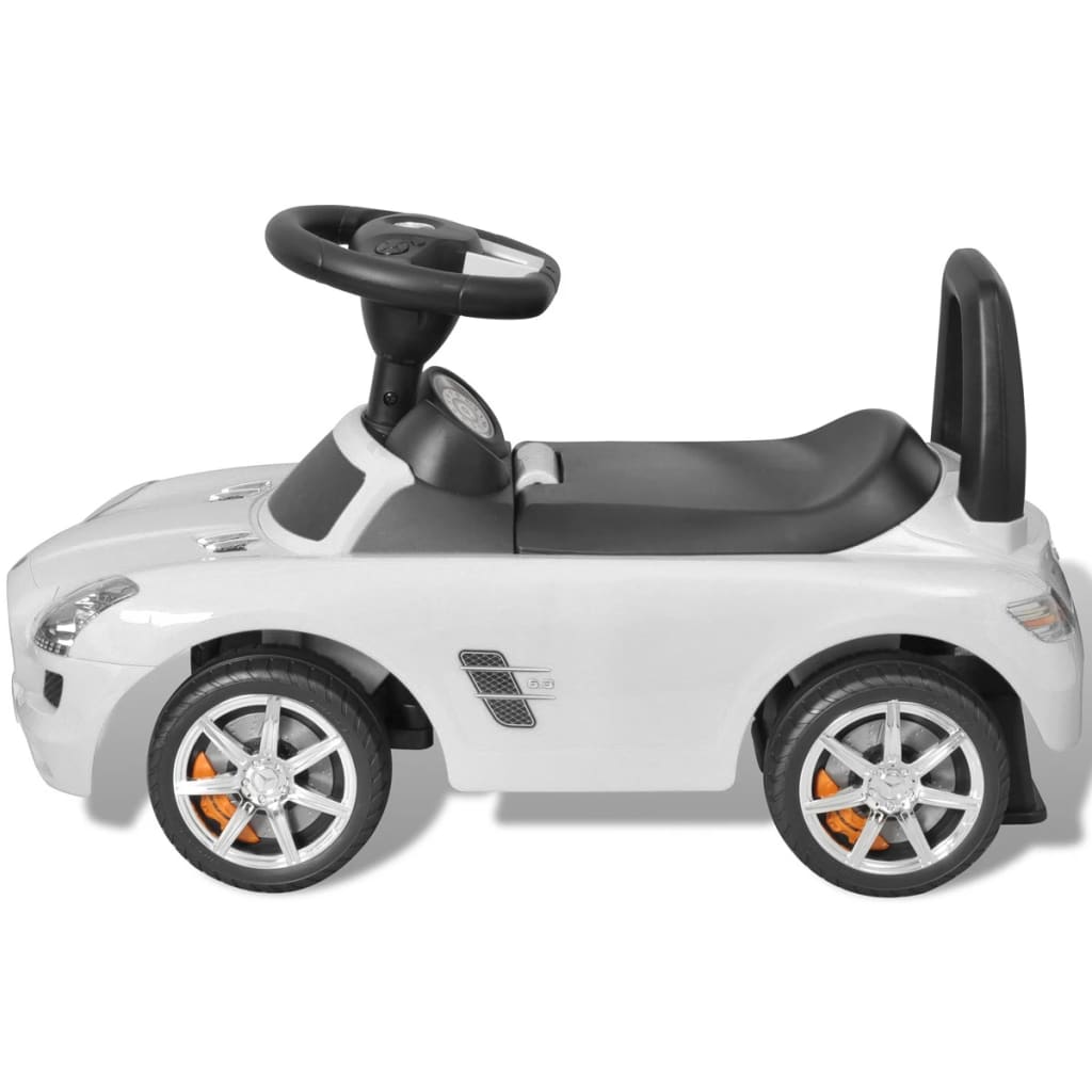 Auto bianca per bambini mercedes benz 02_0005220