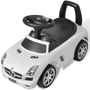 Auto bianca per bambini mercedes benz 02_0005220