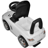 Auto bianca per bambini mercedes benz 02_0005220