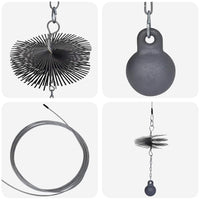 Spazzola Rotonda per Canna Fumaria Diametro 20 cm 141272