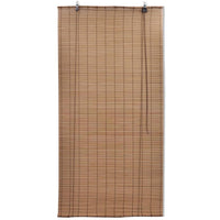 Tende a Rullo in Bambù Marrone 120x220 cm 241329