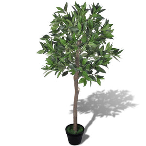 Albero di Alloro Artificiale con Vaso 120 cm cod mxl 72477