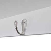 Pensile da Cucina-Mobile Cucina da Parete in Legno Bianco