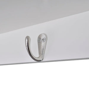 Pensile da Cucina-Mobile Cucina da Parete in Legno Bianco