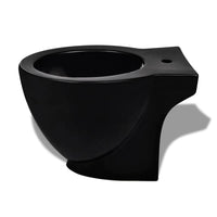 Set Toilette e Bidè in Ceramica Nero 270567